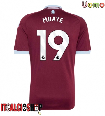 Aston Villa Ibrahim Mbaye #19 Prima Maglia 2026-27 Manica Corta